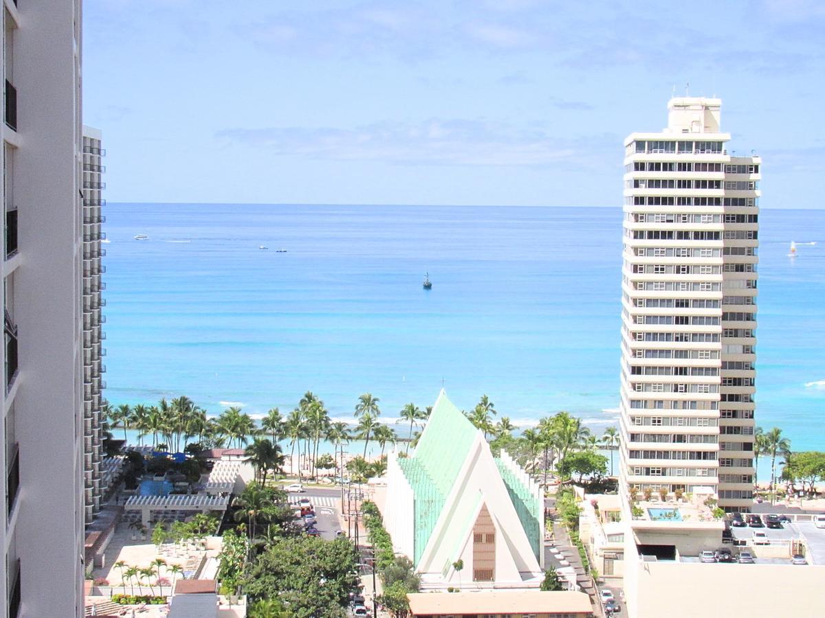 Апартаменти Waikiki Banyan Ocean View Oahu Екстер'єр фото